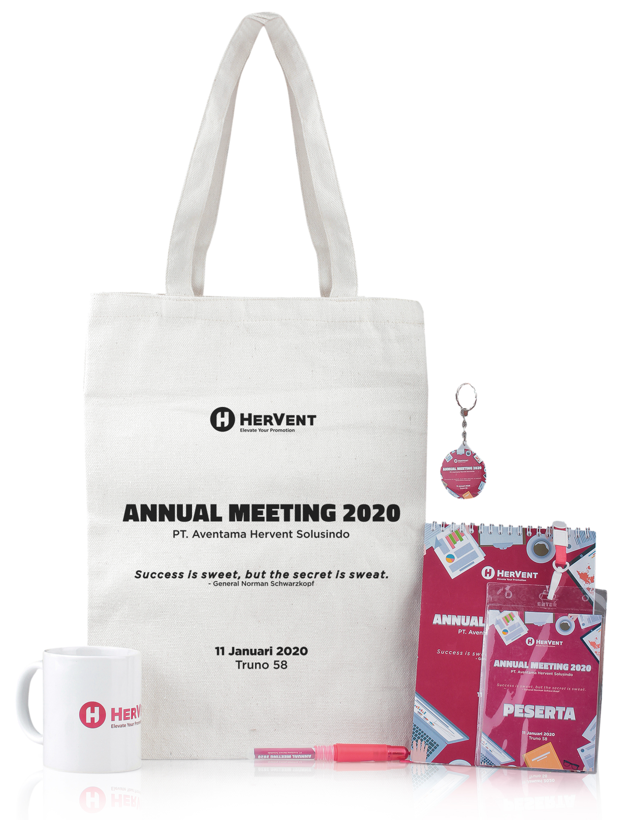Paket seminar kit Premium (Varian Putih)